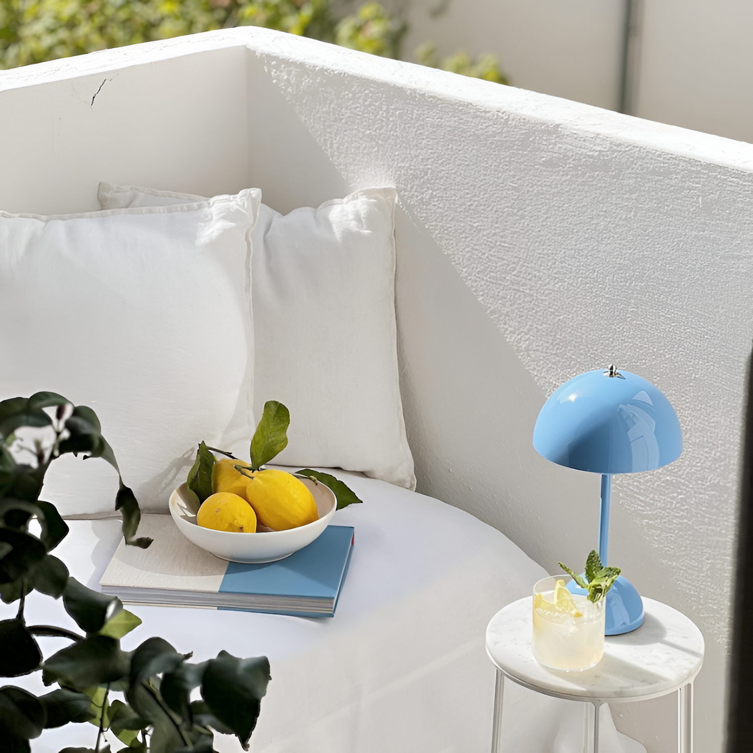 Minimalistisk Bærbar Bordlampe - Dæmpbar