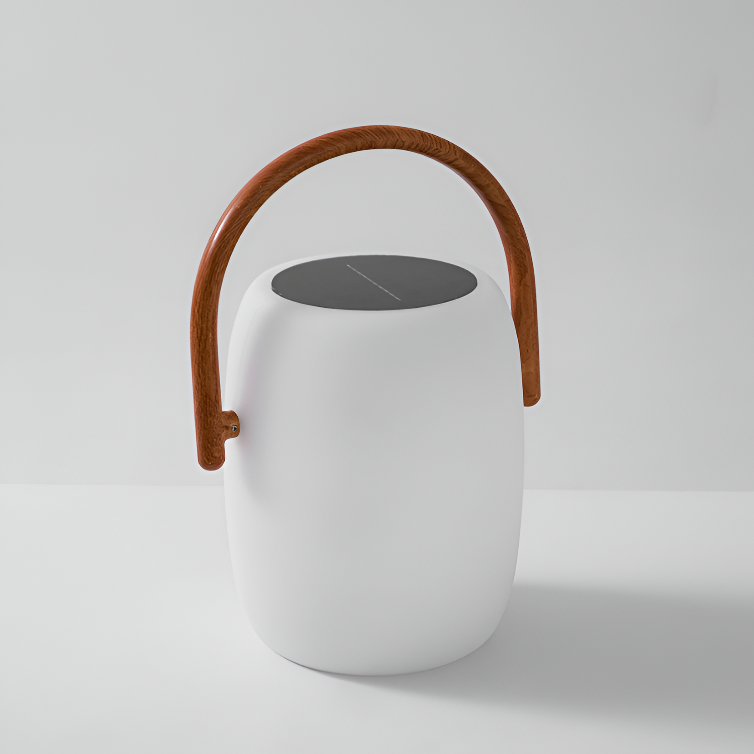 Minimalistisk bærbar lanterne lampe - solcelledrevet