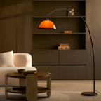 Mid-century Moderne Buegulvlampe - Justerbar
