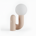 Moderne Skulpturel Bordlampe -  Minimalistisk