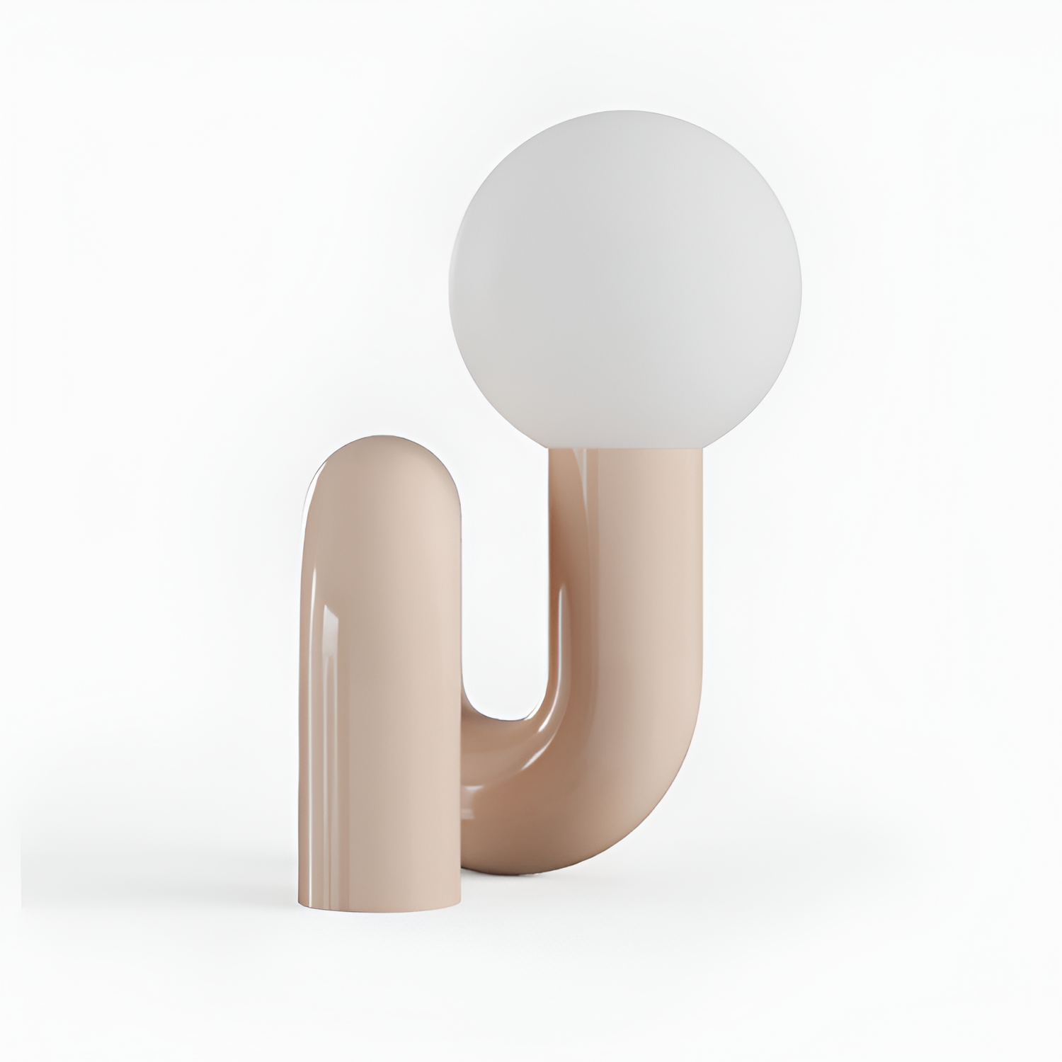 Moderne Skulpturel Bordlampe -  Minimalistisk