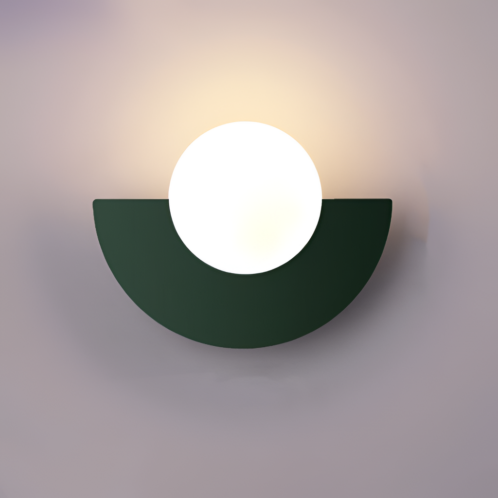 Minimalistisk Geometrisk Væglampe - Drejelig