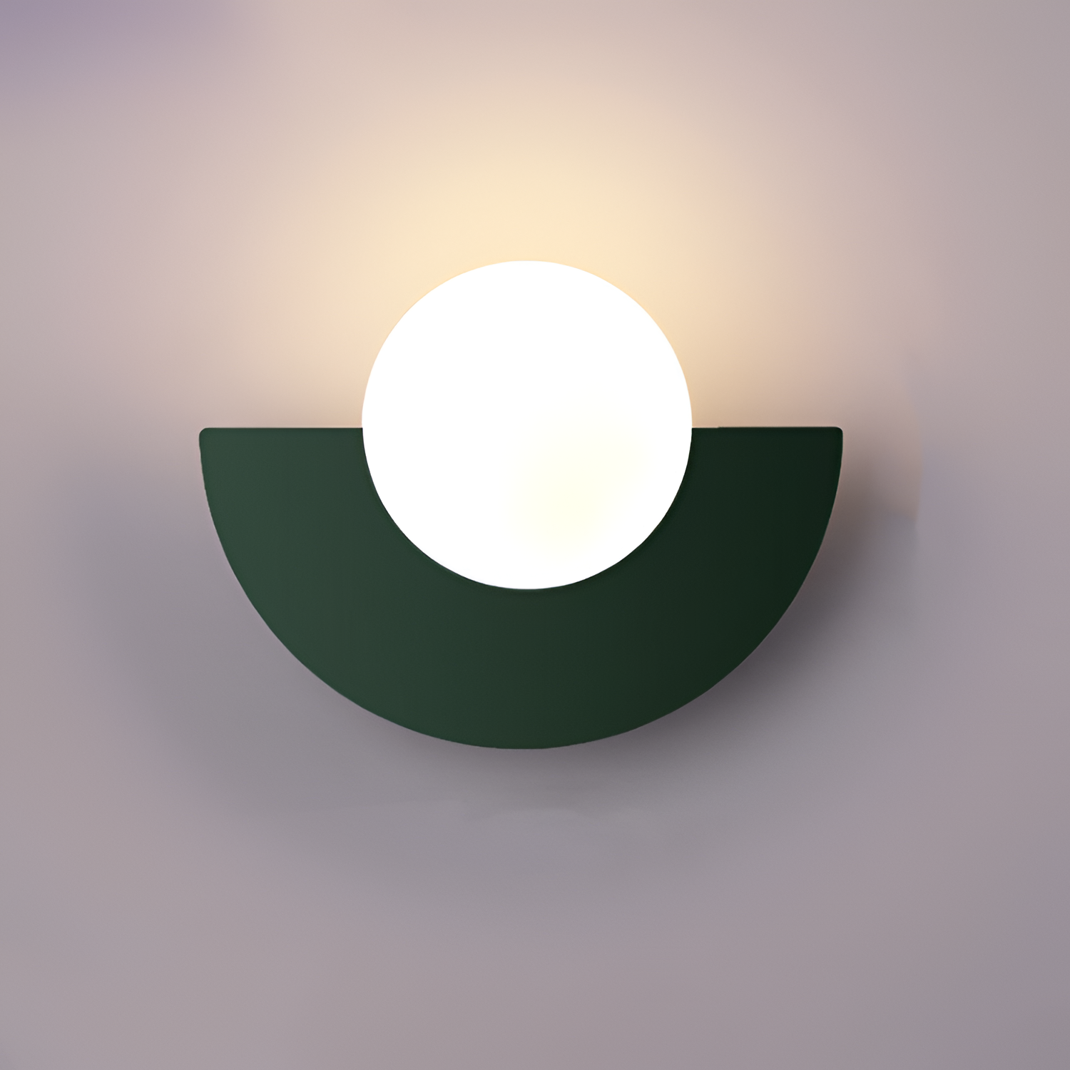 Minimalistisk Geometrisk Væglampe - Drejelig