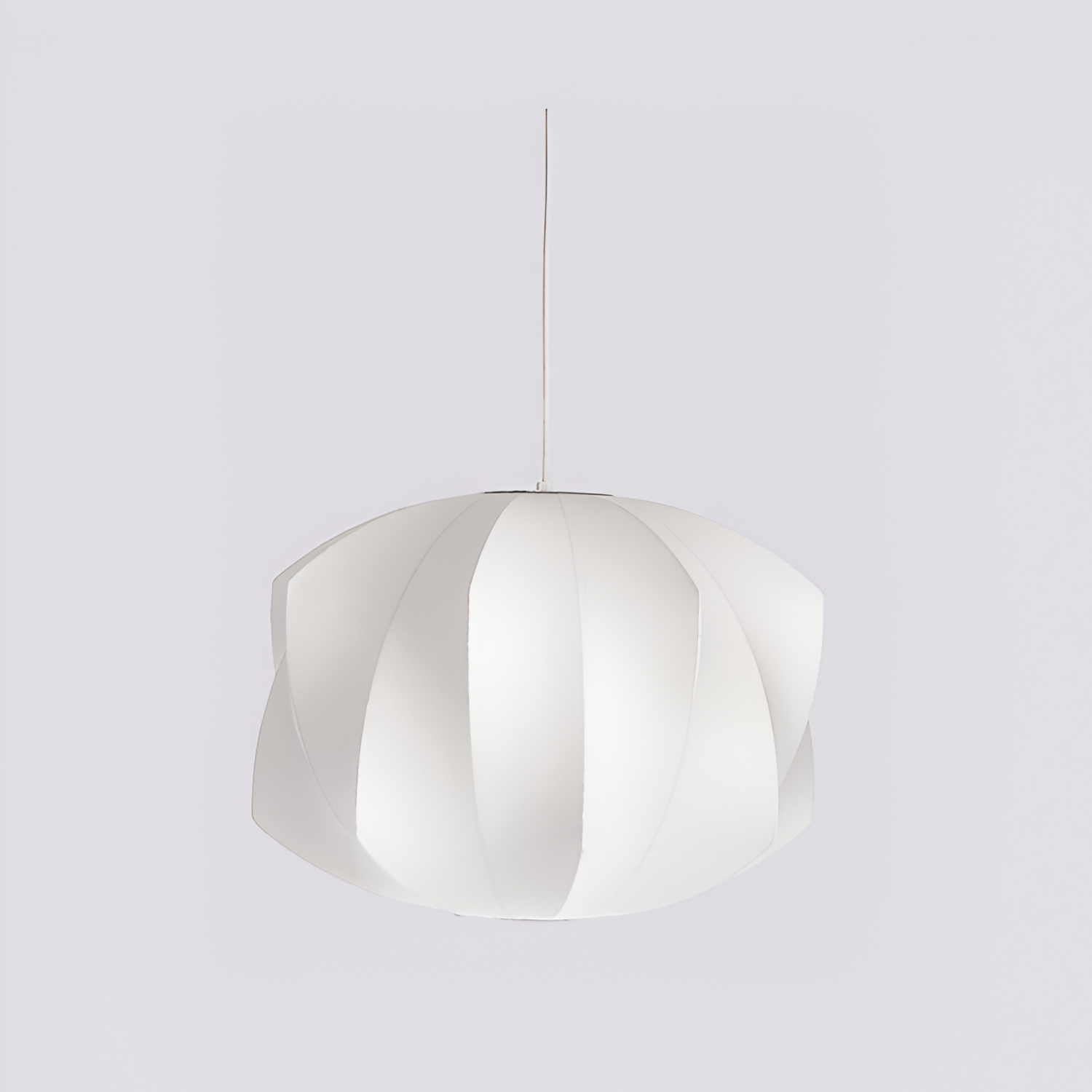 Mid Century Stil Pendellampe - Ribbet Ellipse