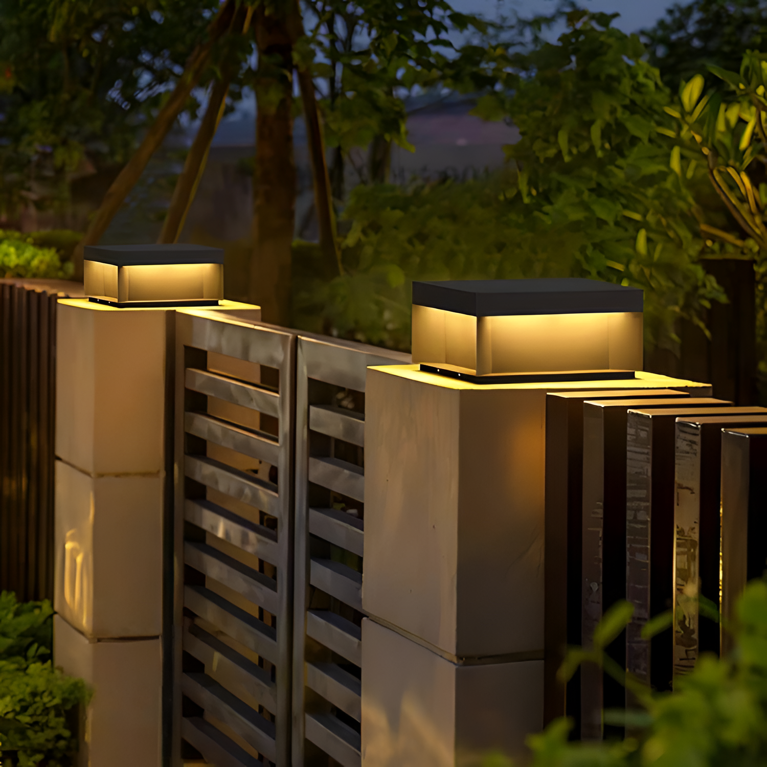Minimalistisk Solcelle Udendørslampe - Moderne