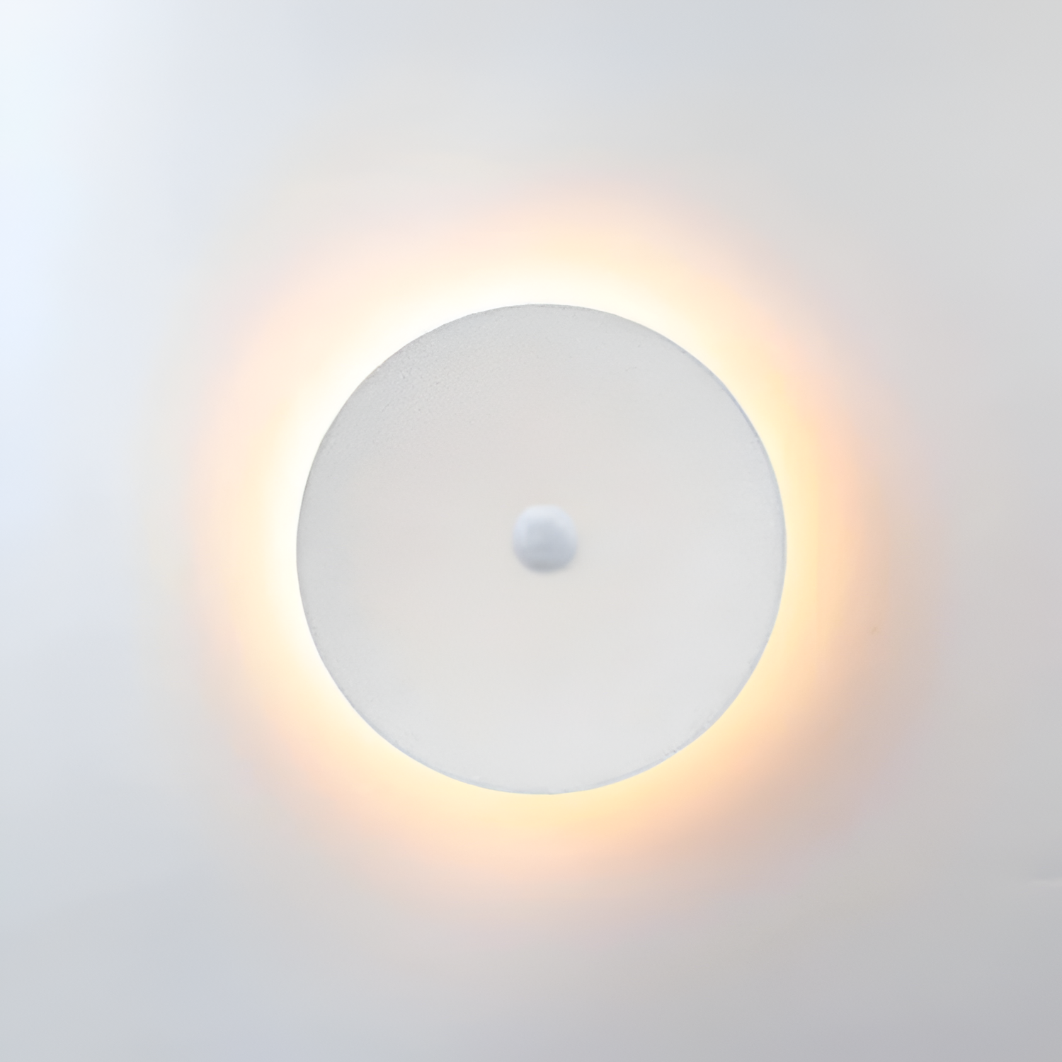 Minimalistisk Rund Væglampe - Moderne