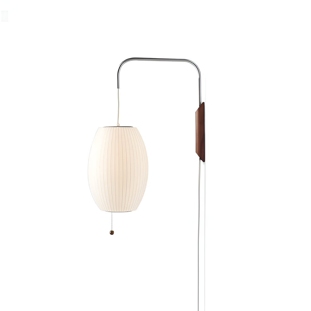 Svingarm Rillet Væglampe - Minimalistisk