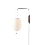 Svingarm Rillet Væglampe - Minimalistisk