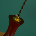 Retro Blankt Pendellampe - Dansk Vintage Stil