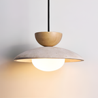 Tekstureret Industriel Pendel – Geometrisk