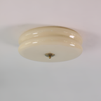 Blanke Loftlampe med Etager - Rundet
