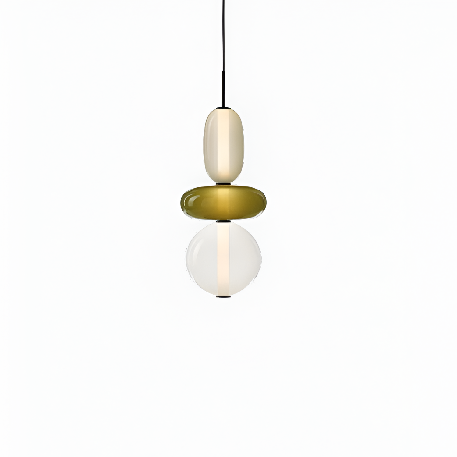 Sukkerglas Moderne Pendel - Dekorativ