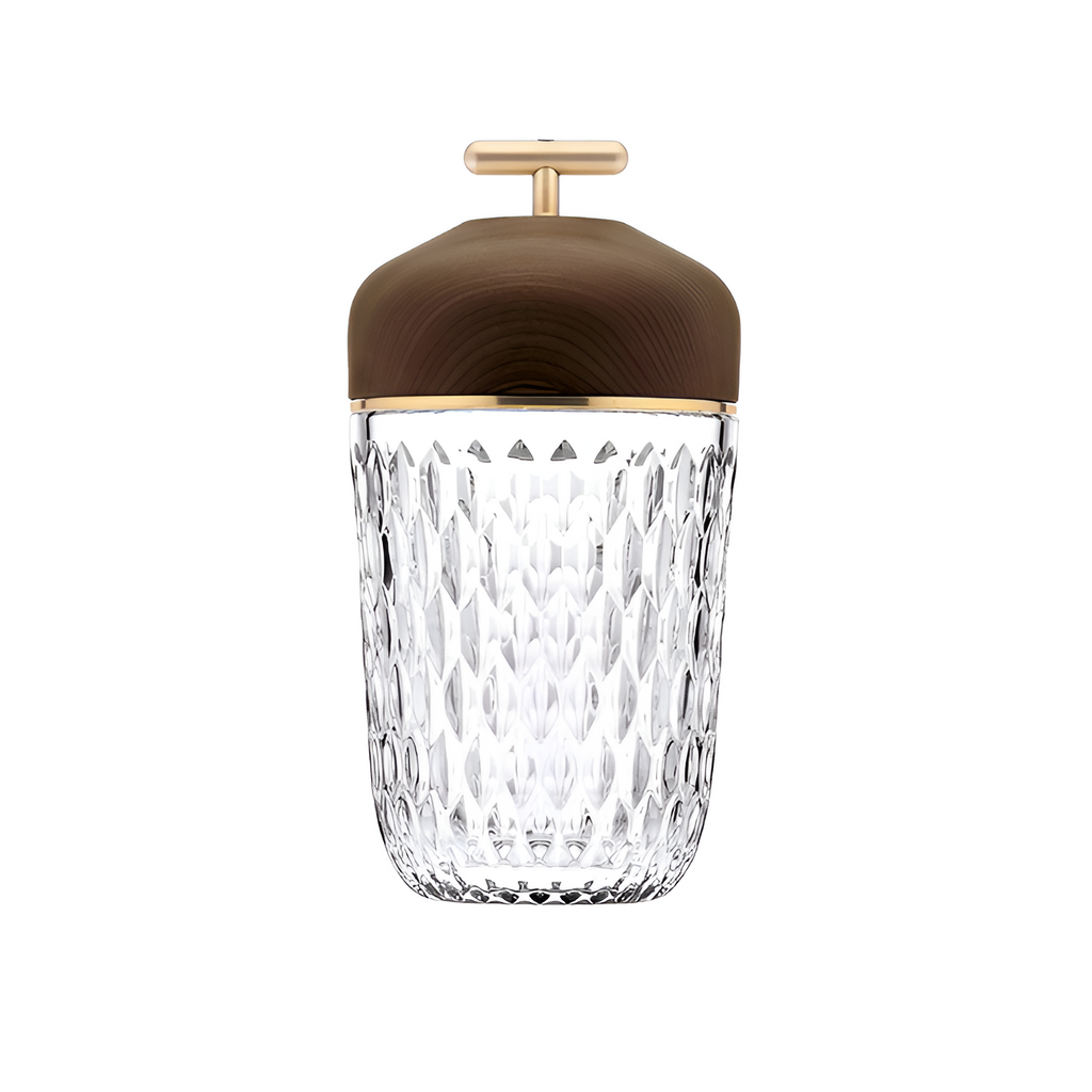 Minimalistisk Facetteret Bærbar Lampe - Ledningsfri
