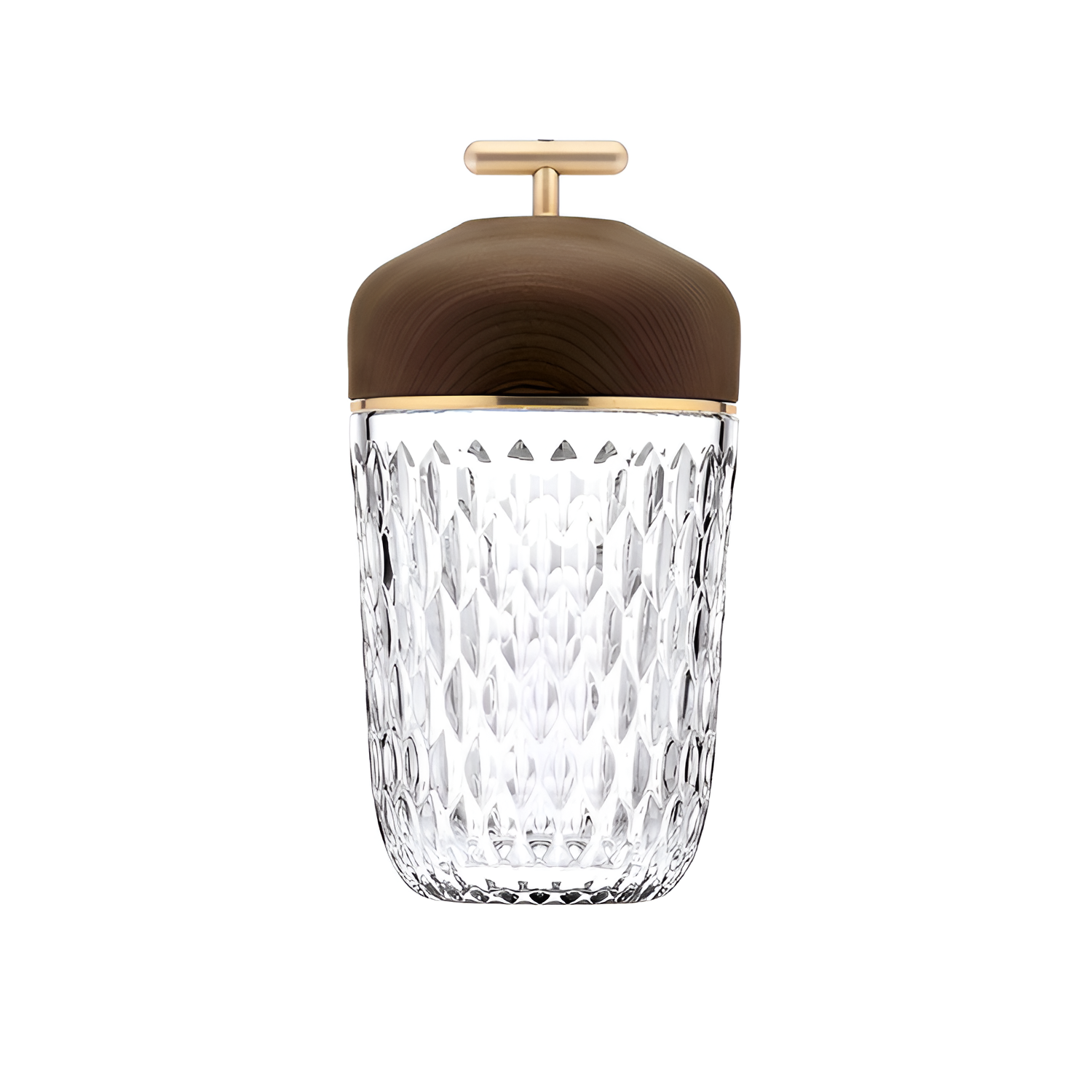 Minimalistisk Facetteret Bærbar Lampe - Ledningsfri