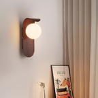 Minimalistisk buet væglampe – Art Deco-stil