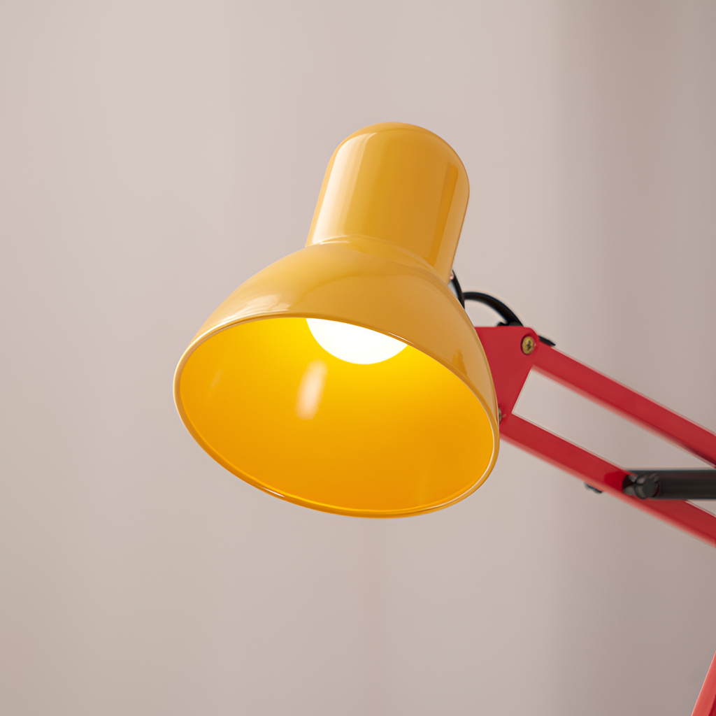 Flerleddet Industriel Skrivebordslampe - Justerbar