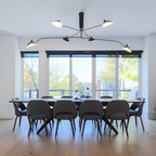Moderne Lysekrone Med Flere Arme - Justerbar Belysning