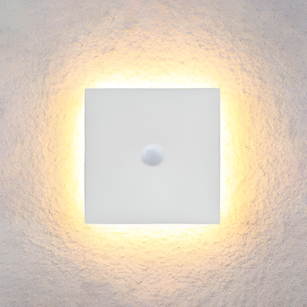 Minimalistisk Rund Væglampe - Moderne