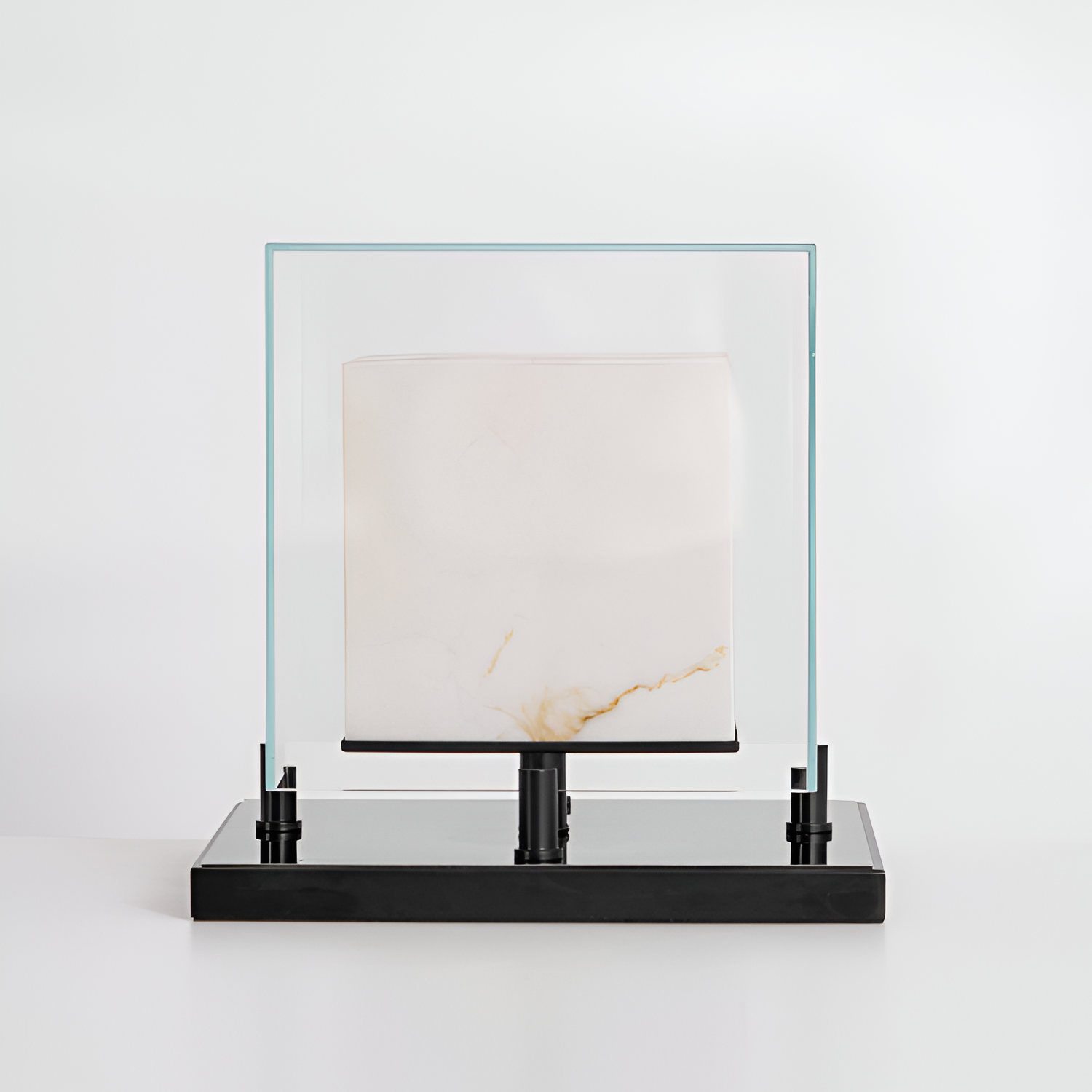 Minimalistisk Geometrisk Bordlampe - Industriel