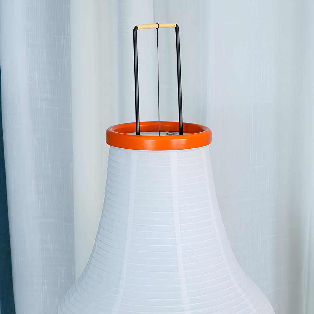 Geometrisk Papirlampe i Washi - Minimalistisk