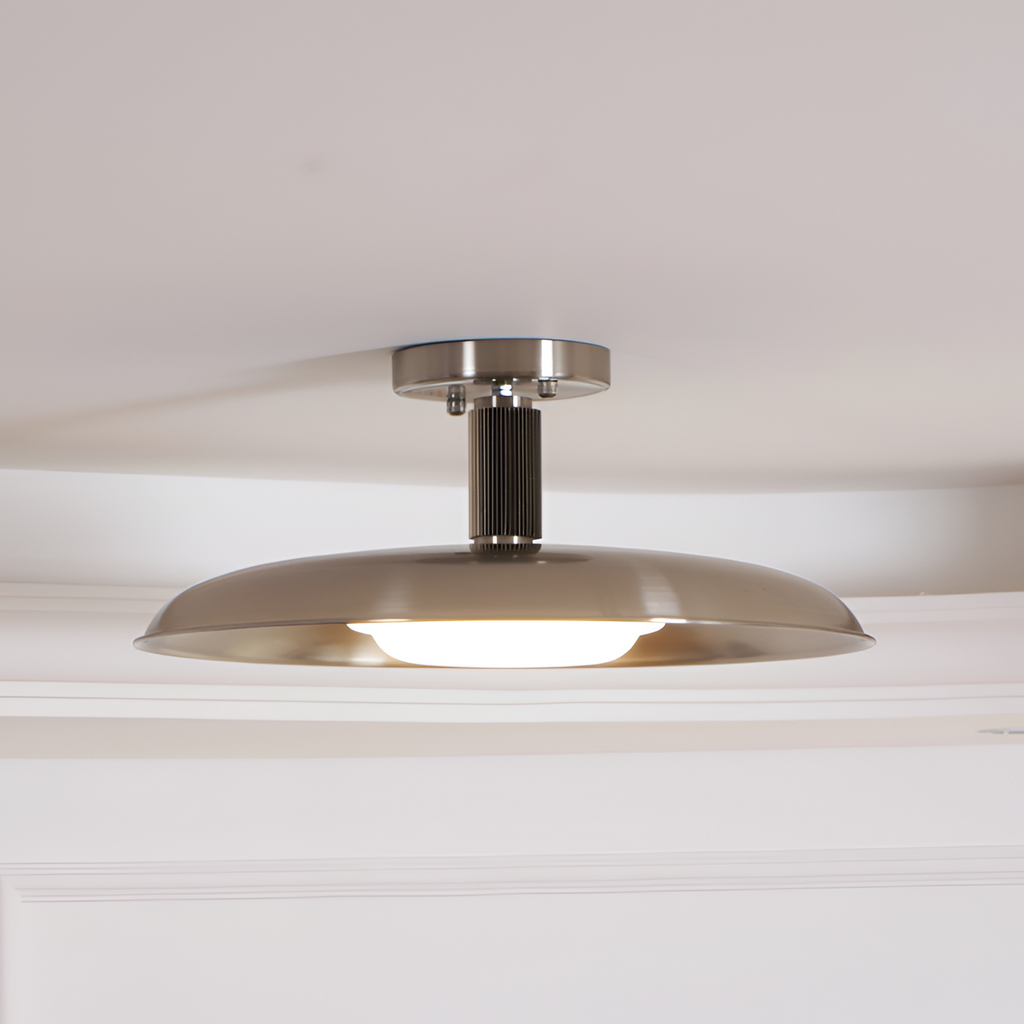 Antik Tekstureret Loftslampe - Minimalistisk