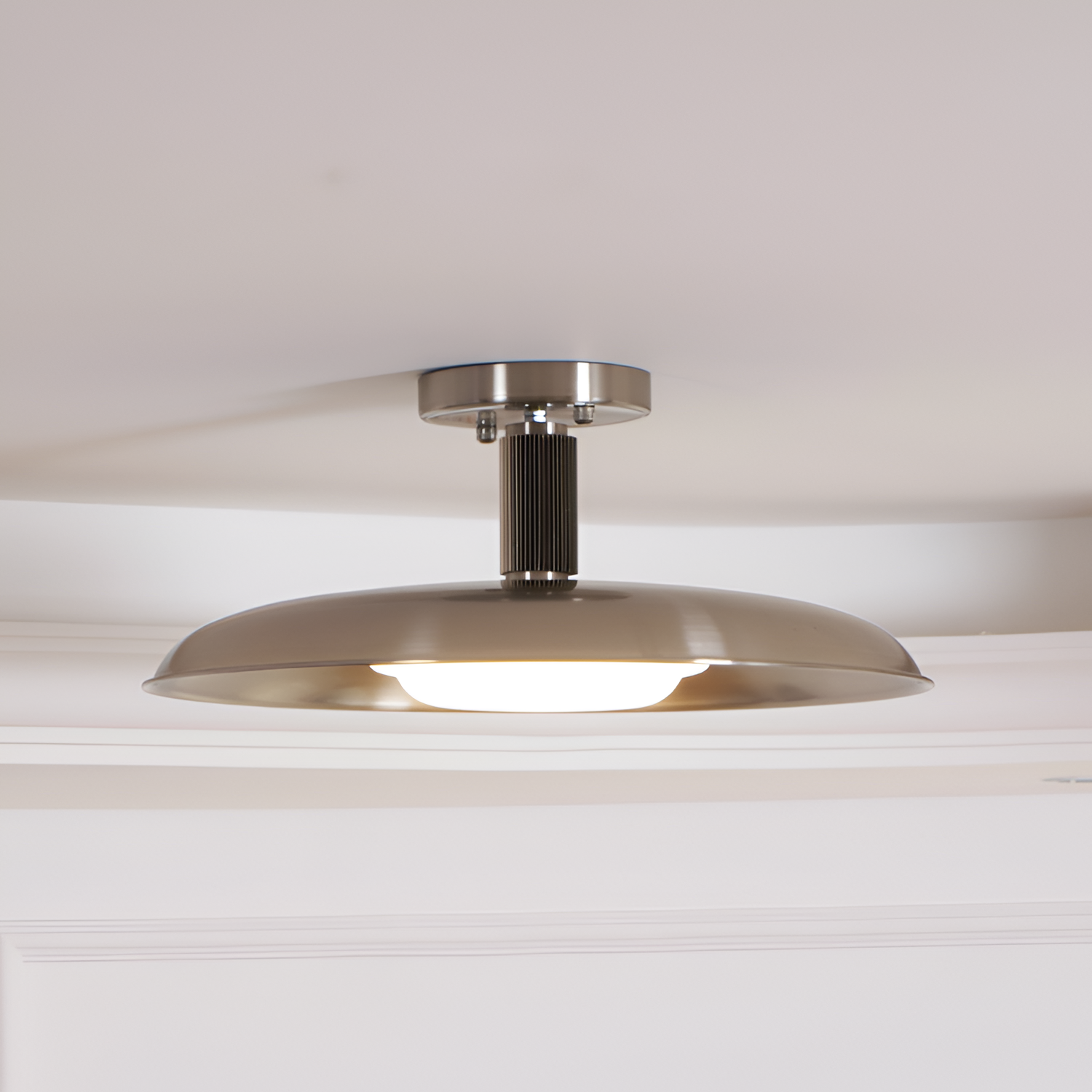 Antik Tekstureret Loftslampe - Minimalistisk