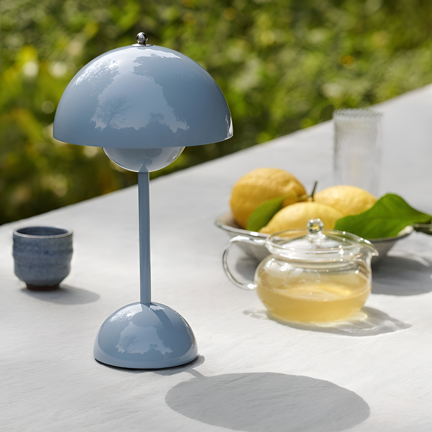 Minimalistisk Bærbar Bordlampe - Dæmpbar