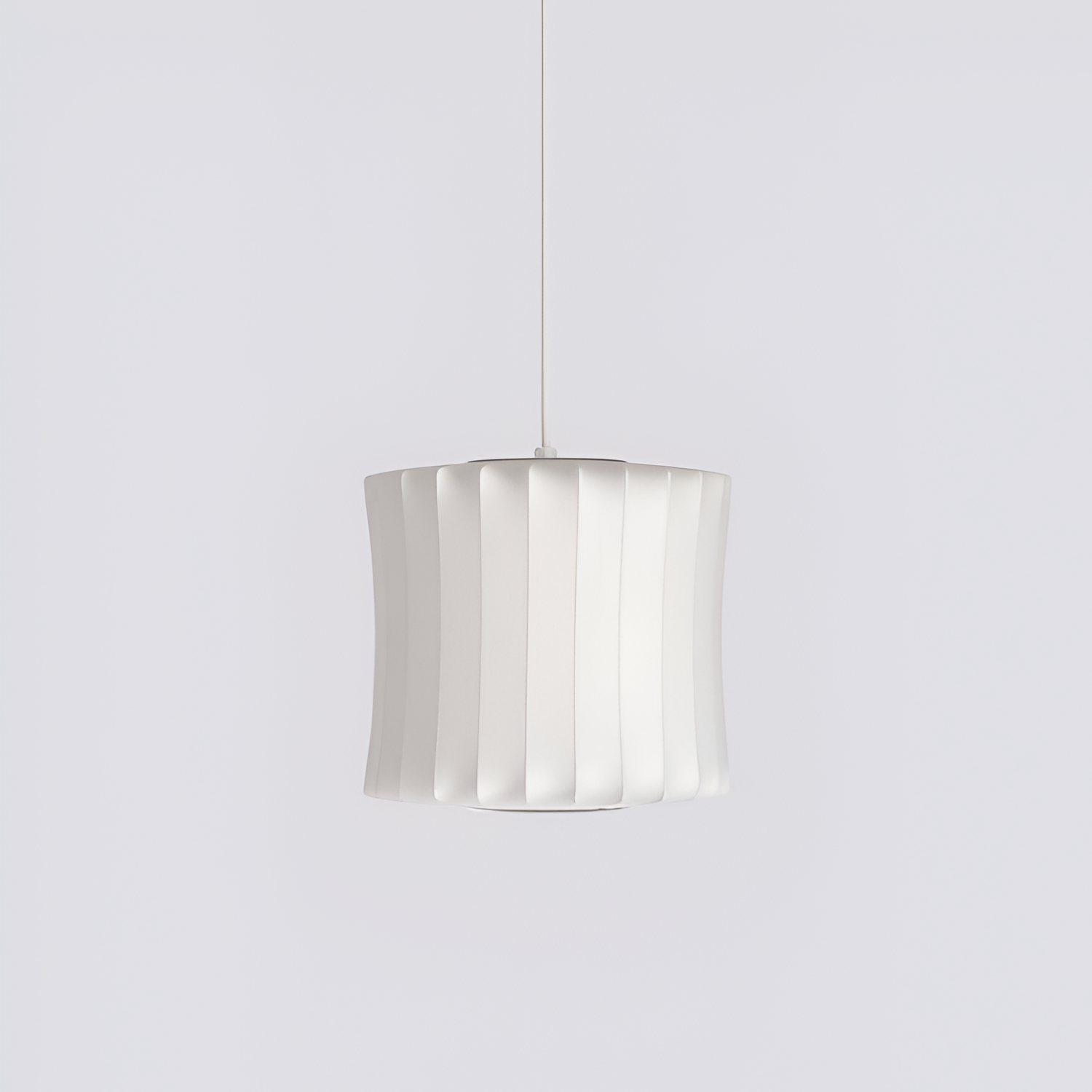 Mid Century Stil Pendellampe - Ribbet Ellipse
