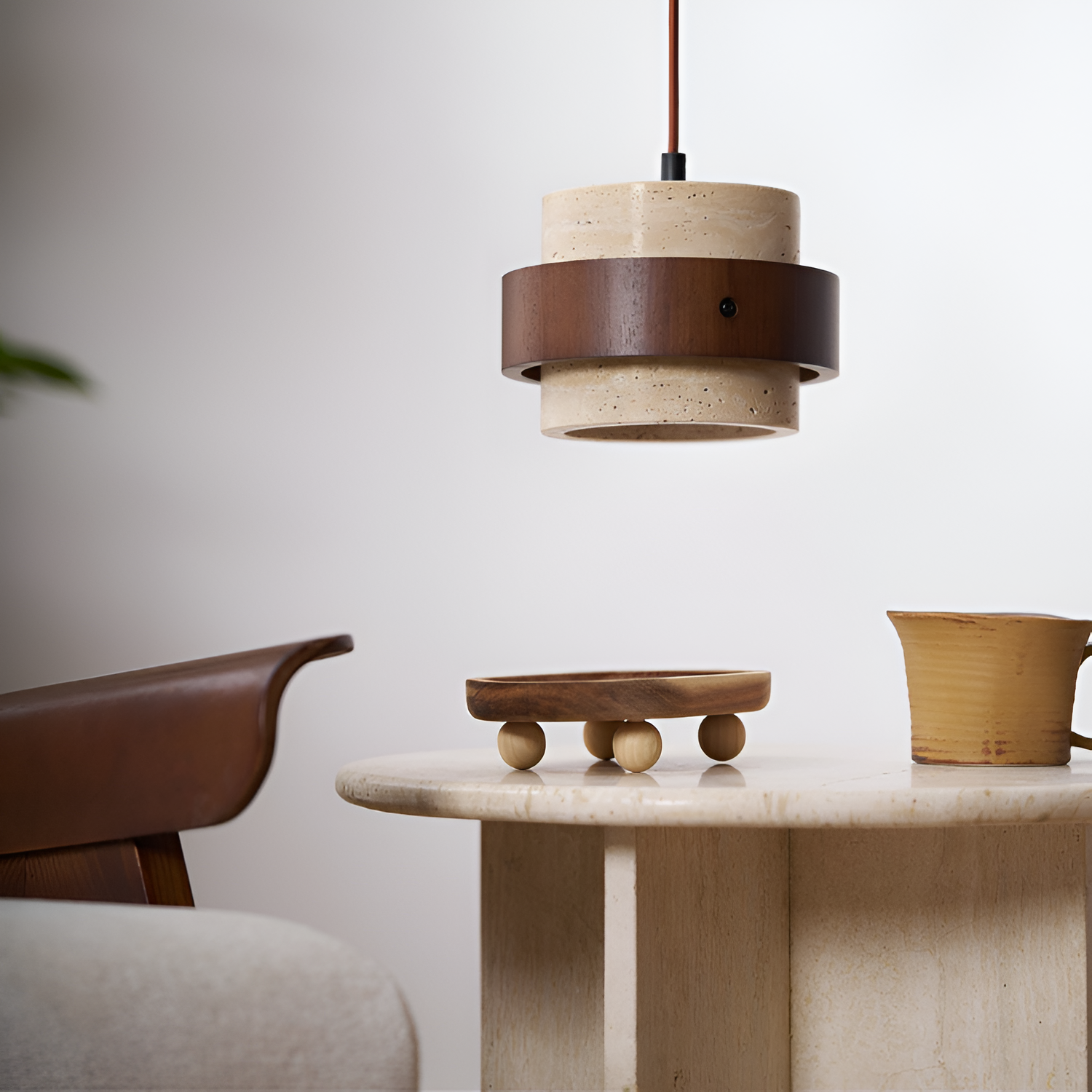 Tekstureret Minimalistisk Multi-lampe Pendel – Industriel