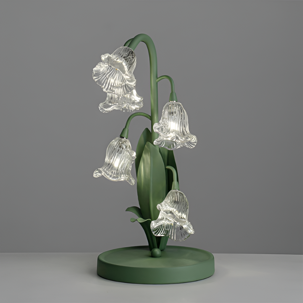 Organisk Botanisk Bordlampe - Dæmpbar