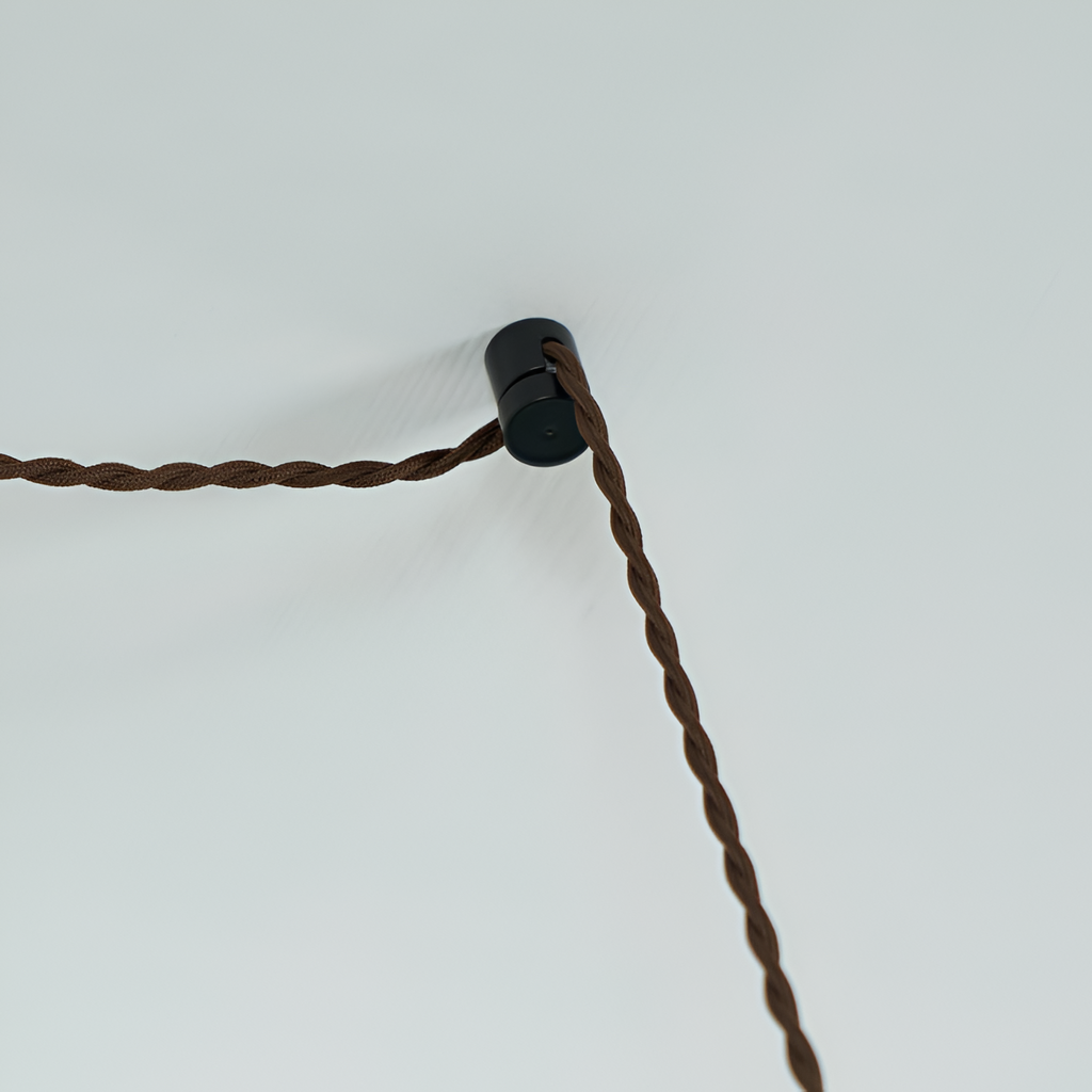 Retro Blankt Pendellampe - Dansk Vintage Stil
