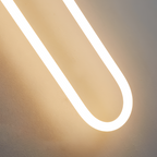 Geometrisk Slank Loop Væglampe - Minimalistisk