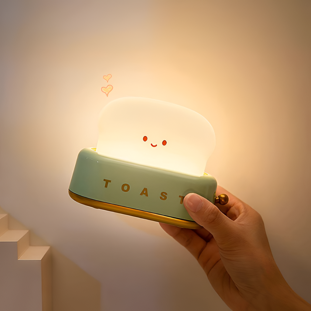 Genopladelig Minimalistisk Brødristerlampe - Dæmpbar