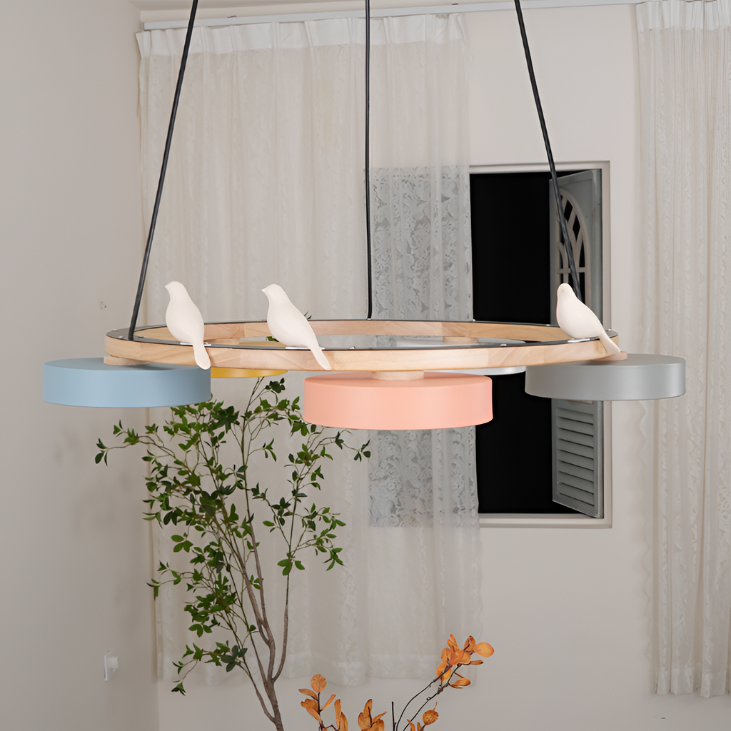 Naturtræ Nordisk Fuglelysekrone - Minimalistisk