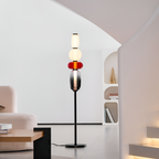 Stablet Geometrisk Glasgulvlampe - Moderne