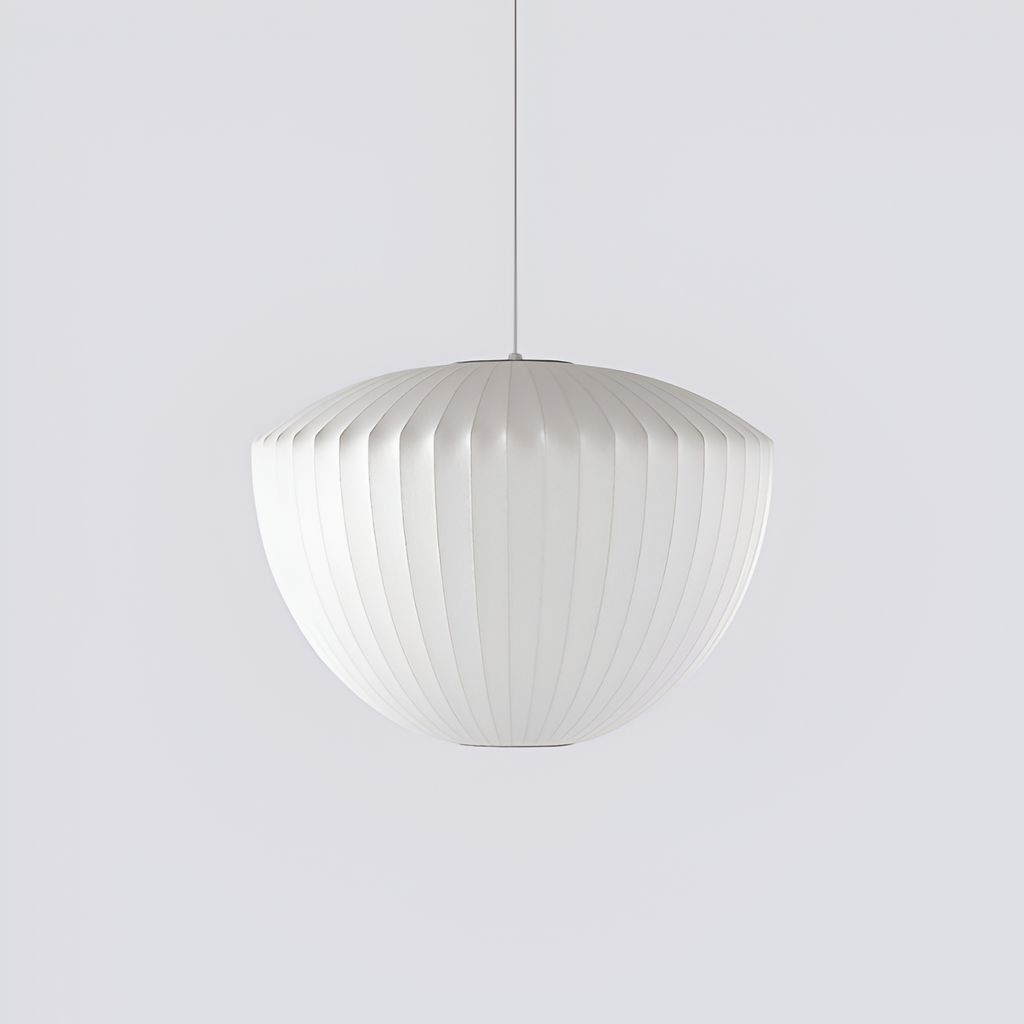Mid Century Stil Pendellampe - Ribbet Ellipse