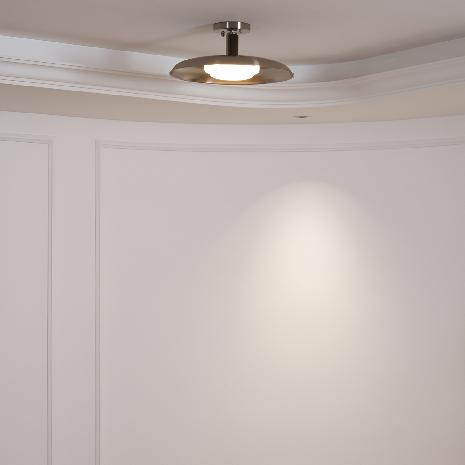 Antik Tekstureret Loftslampe - Minimalistisk
