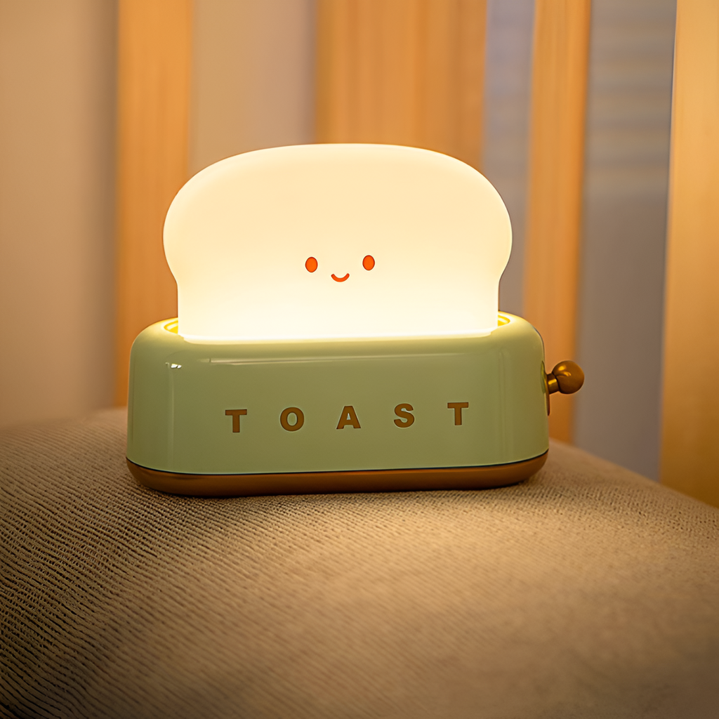 Genopladelig Minimalistisk Brødristerlampe - Dæmpbar
