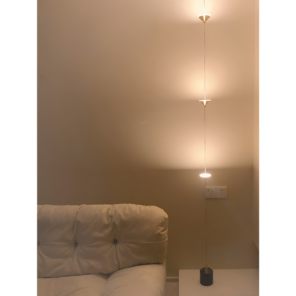 Minimalistisk Soreluna Gulvlampe - Justerbar