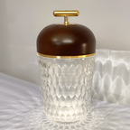 Minimalistisk Facetteret Bærbar Lampe - Ledningsfri