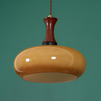 Retro Blankt Pendellampe - Dansk Vintage Stil