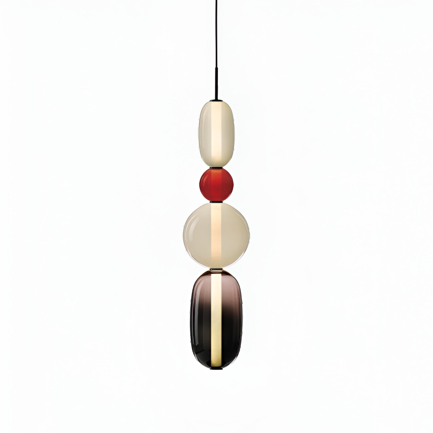 Sukkerglas Moderne Pendel - Dekorativ