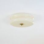 Blanke Loftlampe med Etager - Rundet