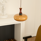 Retro Blankt Pendellampe - Dansk Vintage Stil