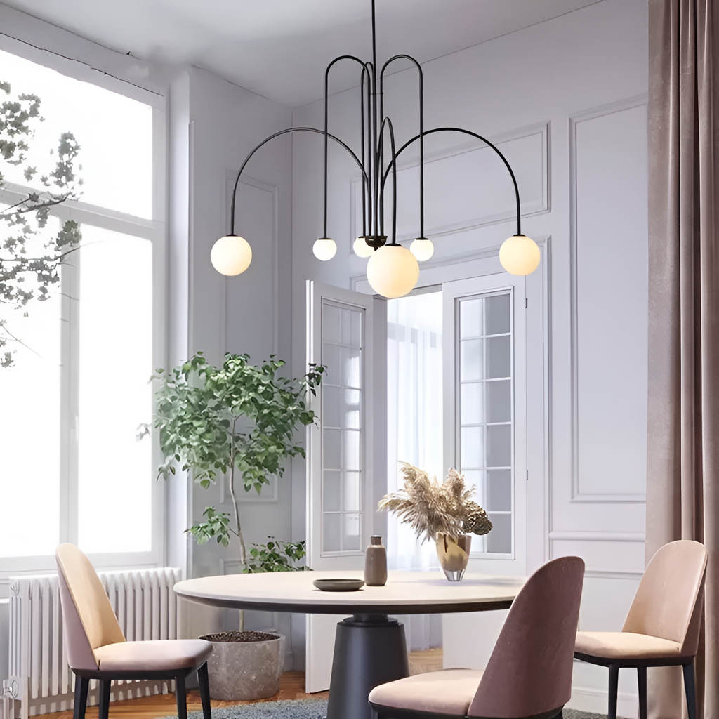 Buede Buer Lysekrone - Minimalistisk Pendellampe