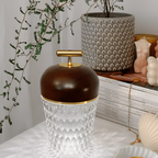 Minimalistisk Facetteret Bærbar Lampe - Ledningsfri