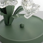 Organisk Botanisk Bordlampe - Dæmpbar