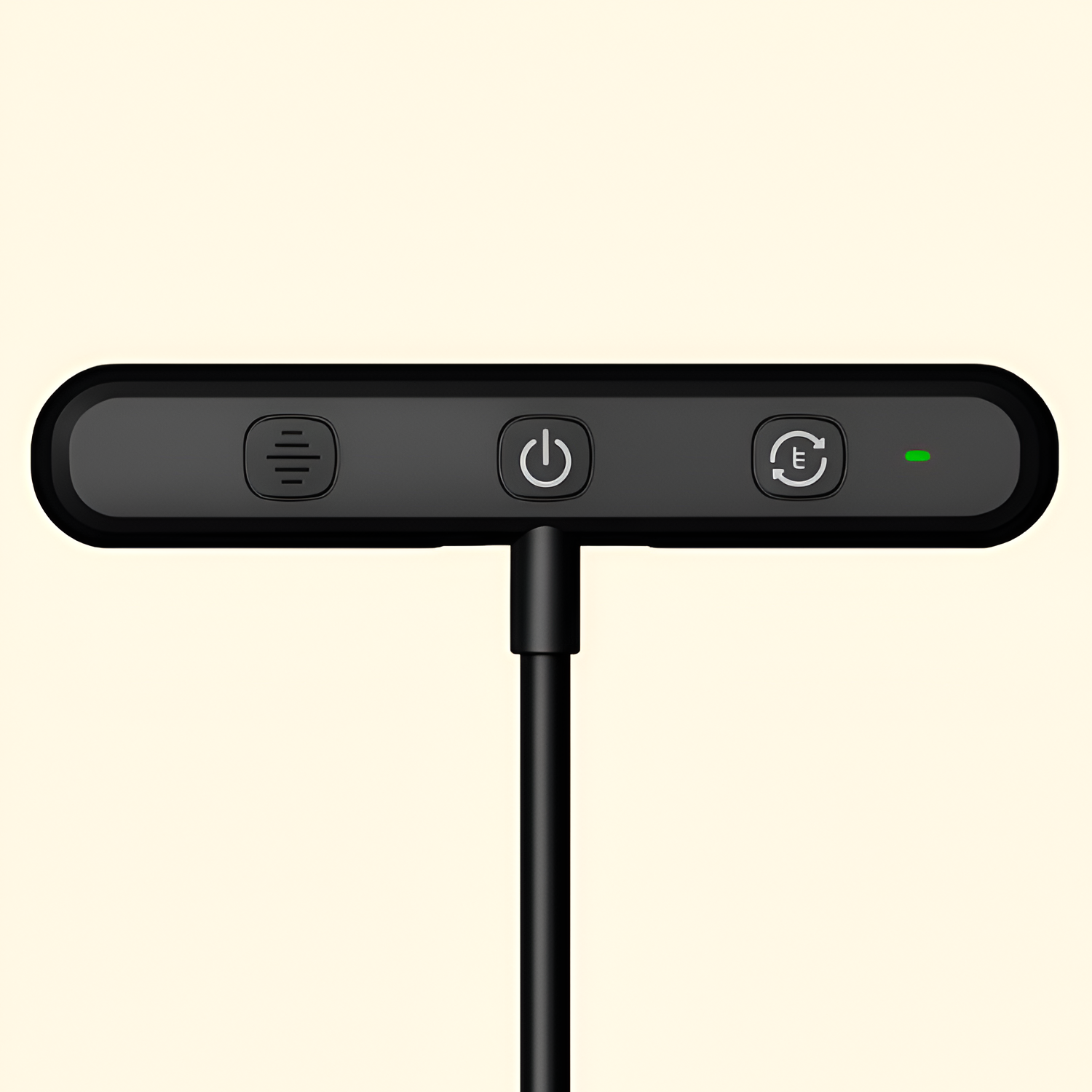 Trådløs LED Læselampe - Sort Clip-on til Bøger og Natbord