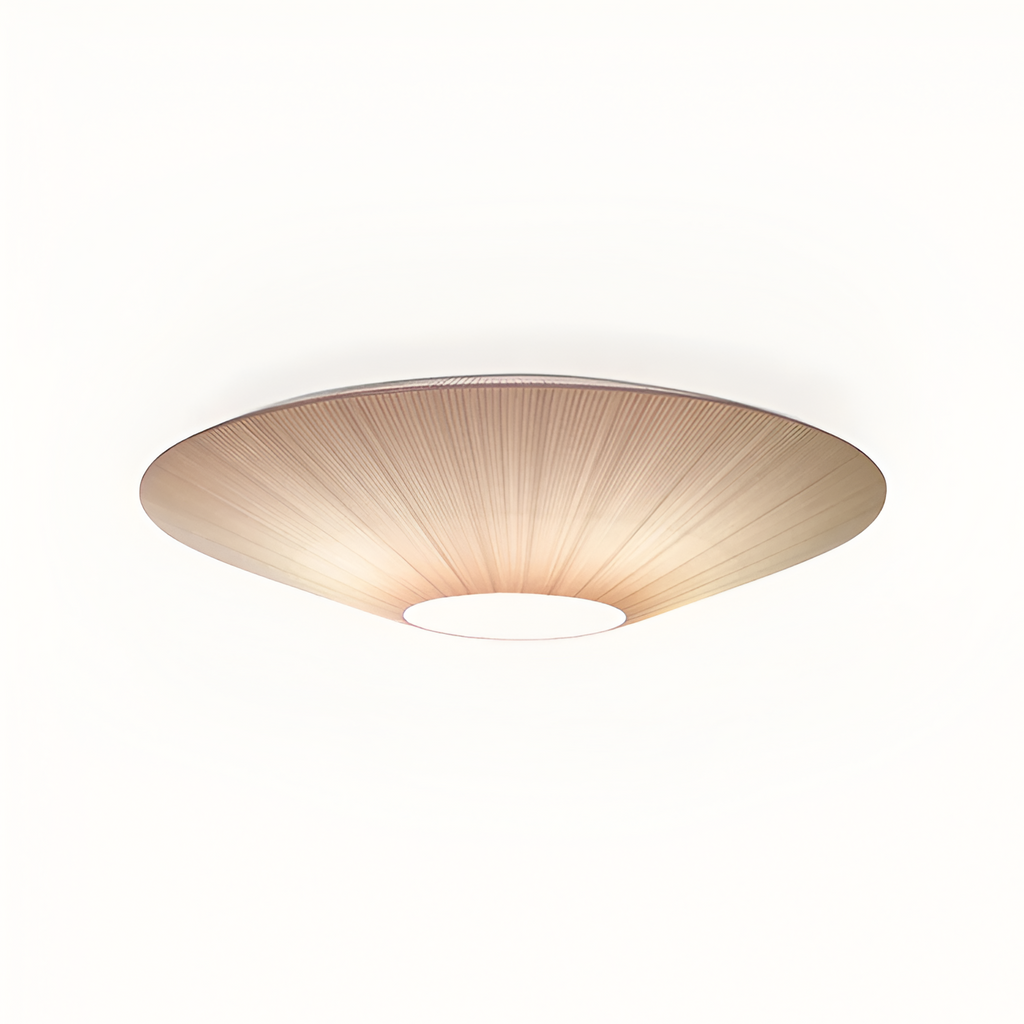 Plisseret Minimalistisk Loftlampe - Dæmpbar