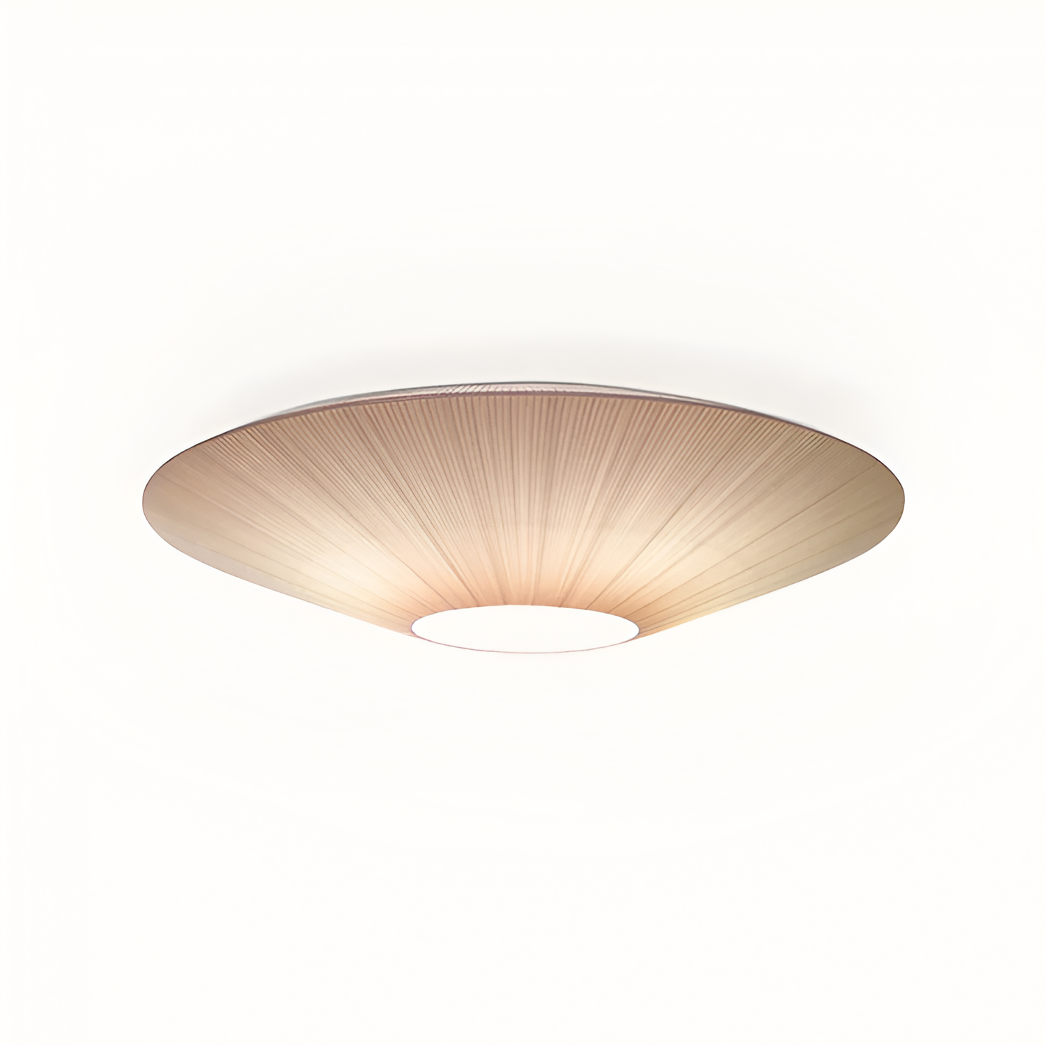 Plisseret Minimalistisk Loftlampe - Dæmpbar